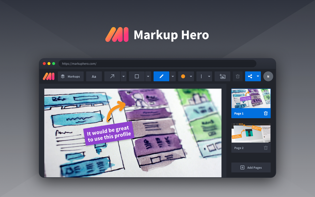 Markup Hero Design Assets by Nicolas Cooper-Larsson